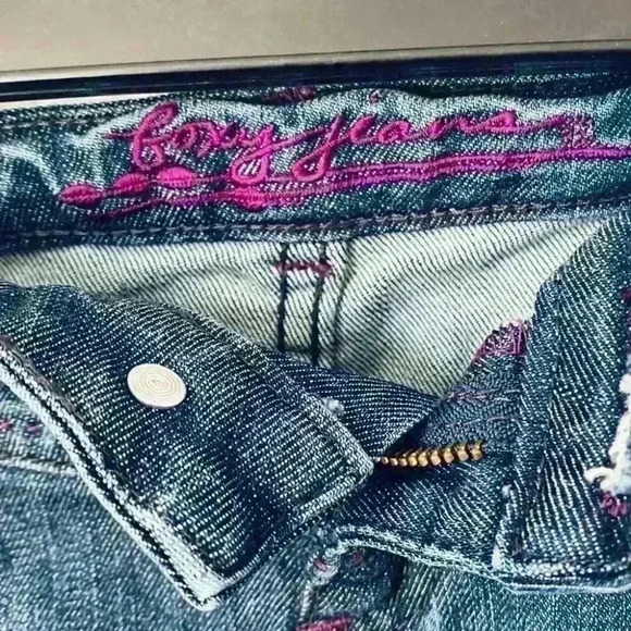 FOXY MINI JEANS SKIRT  Y2K SIZE 5 - Picture 2 of 6